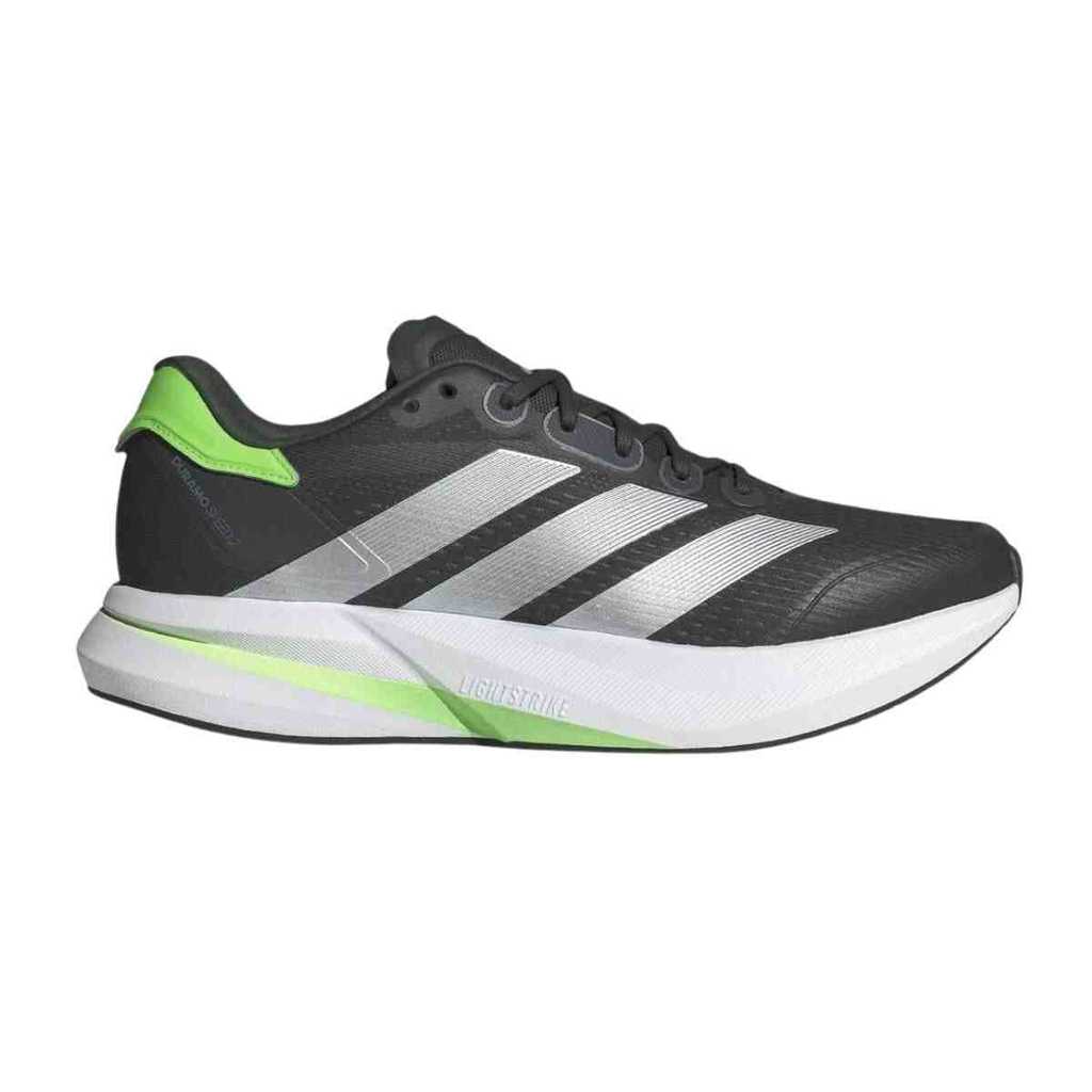 Tênis Corrida Masculino Adidas Duramo Speed 2 Chumbo E Verde