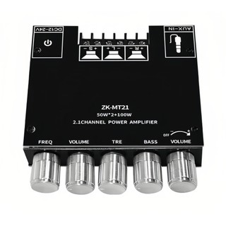 Placa Amplificadora Digital ZK-MT21 Para Canal Bluetooth 2.1 De Baixo Tom 5.0