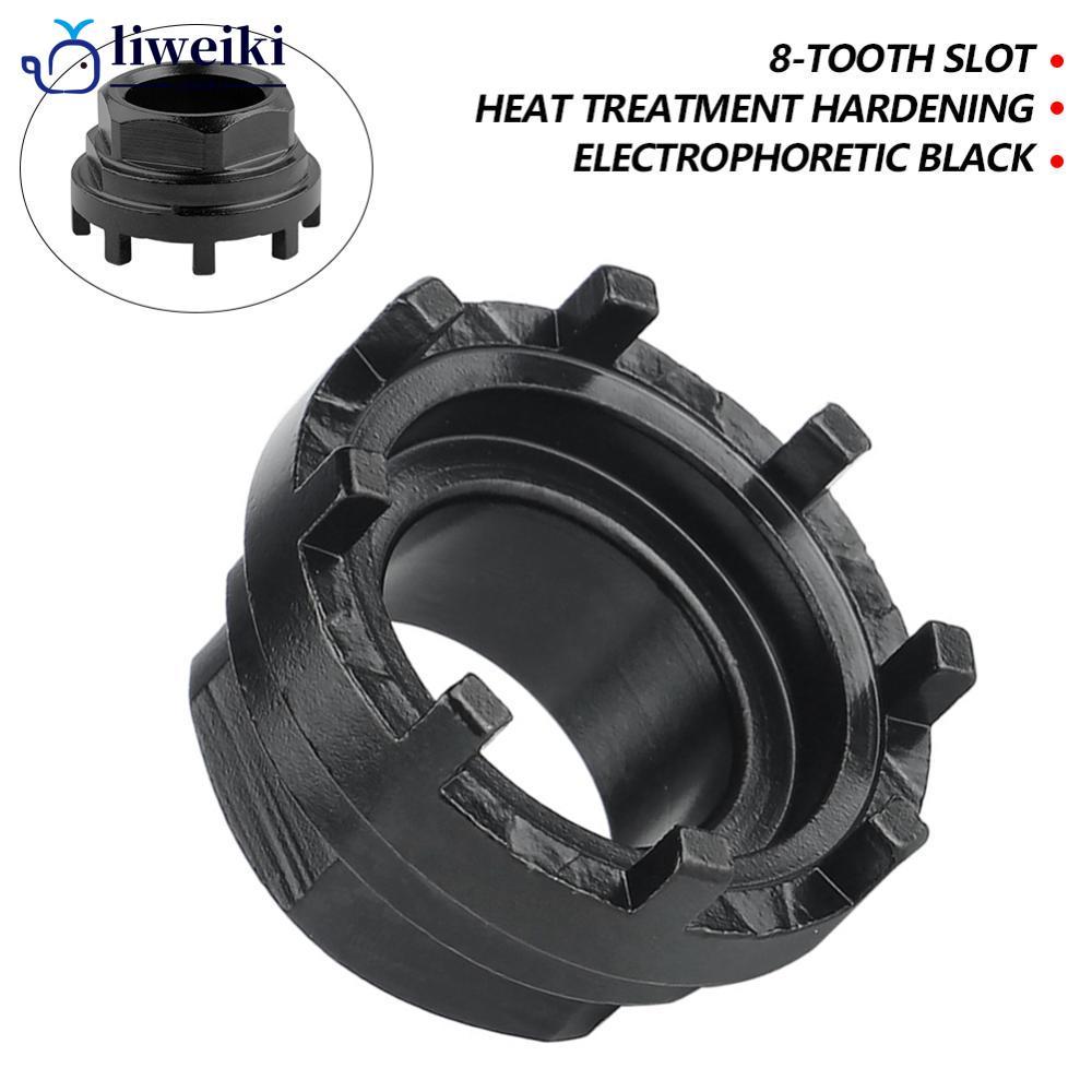 LIWEIKI Suporte Inferior Lateral Para Bicicleta , Ferramenta De Oito Entalhes Copos ISIS BB , Instalação De e-Bike , 8 D