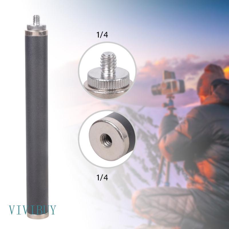 VIVI 10 15 20 30cm Haste Extensão Tripé 1 4 Polegadas Parafuso Ajustável Telescópico Monopé Acessórios Para Câmera