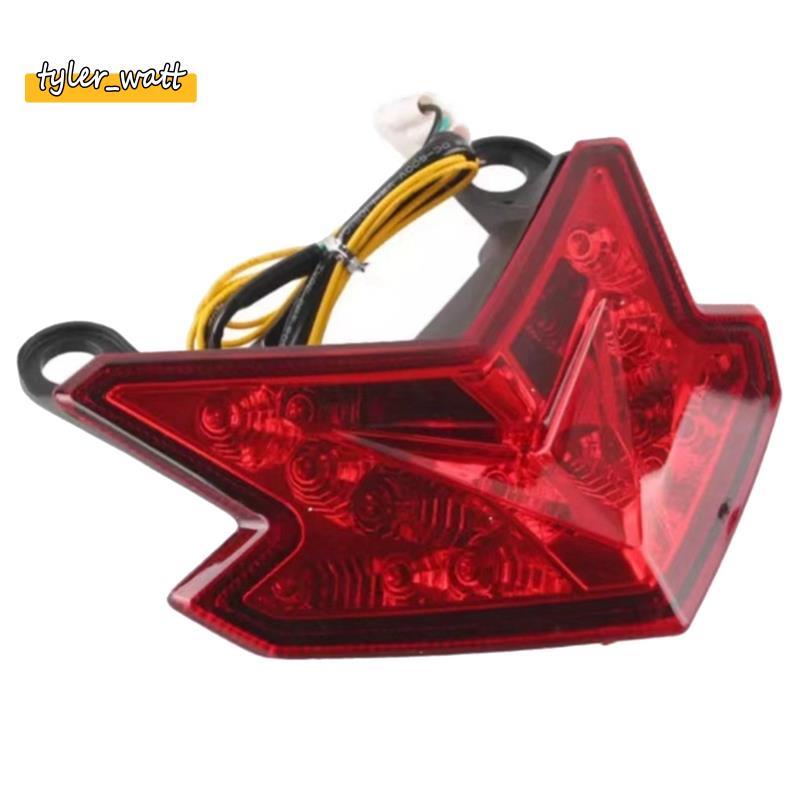 [tyler_w] Lanterna Traseira De Motocicleta LED Com Luz De Sinalização De Mudança De Direção Para Z125 2013-2022 Z800 ZX6