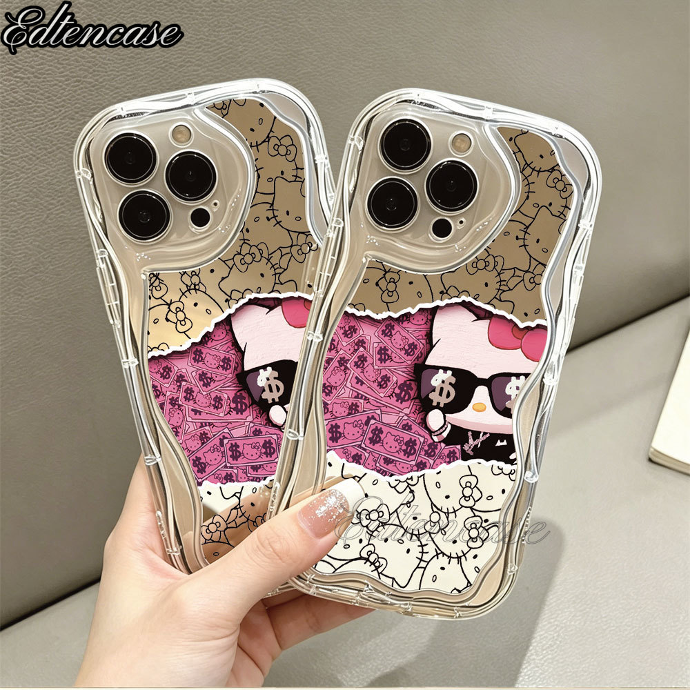 Para Redmi A5 15 15C 14C Nota 14 Pro 13 13C 12 12C 13 Note12 11 10s 9A Rosa Olá 
