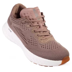Tênis Esportivo Feminino Actvitta Light Foam Caminhada Corrida Leve Confortável Respirável Marrom