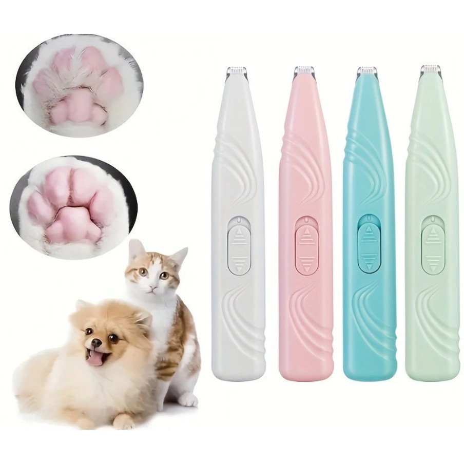 Máquina de Tosa para Pata Olhos Orelha Pet Cão Gato Profissional Aparador De Pelos Cortador