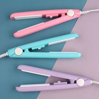 Mini Chapinha Prancha De Cabelo Portátil Com Case Transporte Bivolt Estojo Entrega rápida…