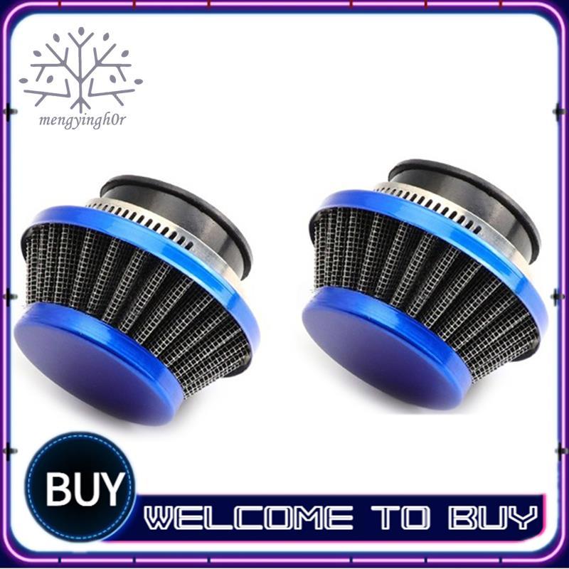 Filtro De Ar Da Bicicleta Sujeira 44mm Mini Carburador Mais Limpo Peças Azul