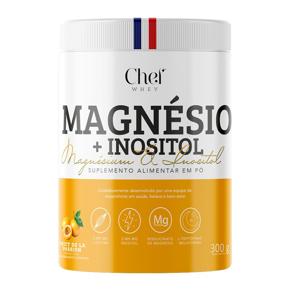 Magnésio + Inositol 300g - Chef Whey