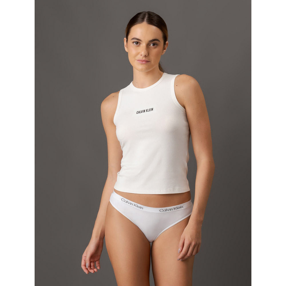 Kit 2 Calcinhas Tangas Microfibra Seamless Calvin Klein Underwear -