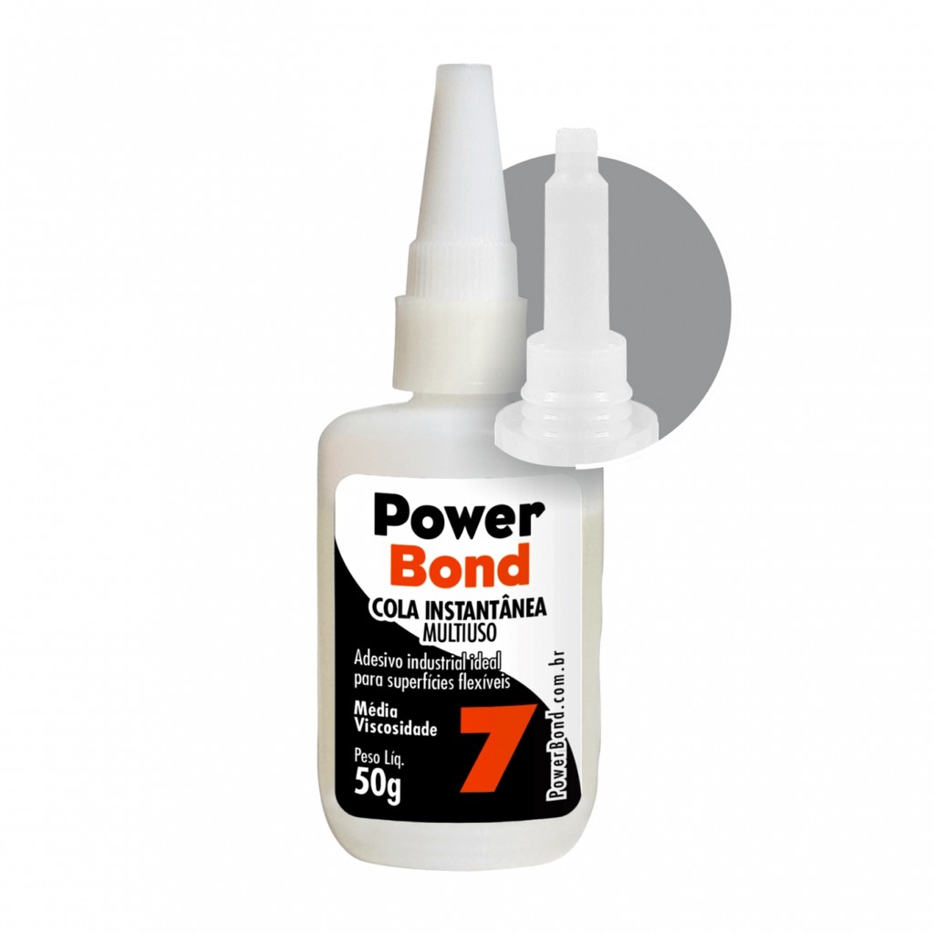 Adesivo Instantâneo Power Bond N.7 50g