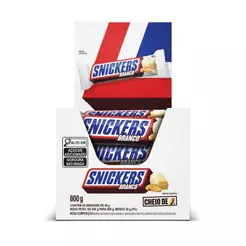Chocolate Snickers Branco 20 Unidades de 40g