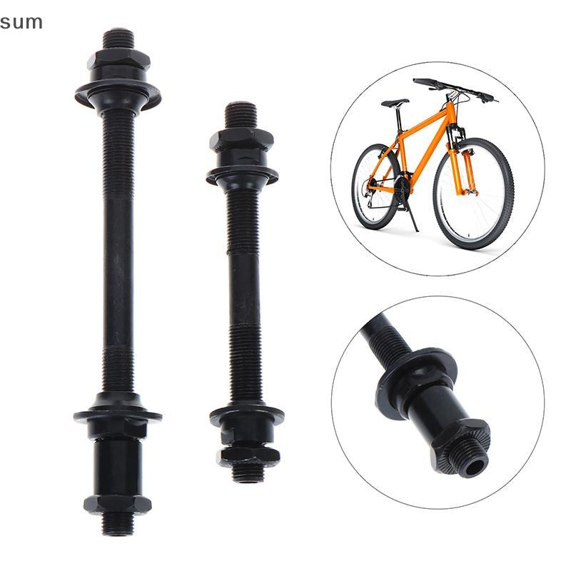 [sum] 1/2 Unidades Eixo Do Cubo Da Bicicleta Mountain Bike Oco Qui Liberação De Aço Acessórios De Modificação BR