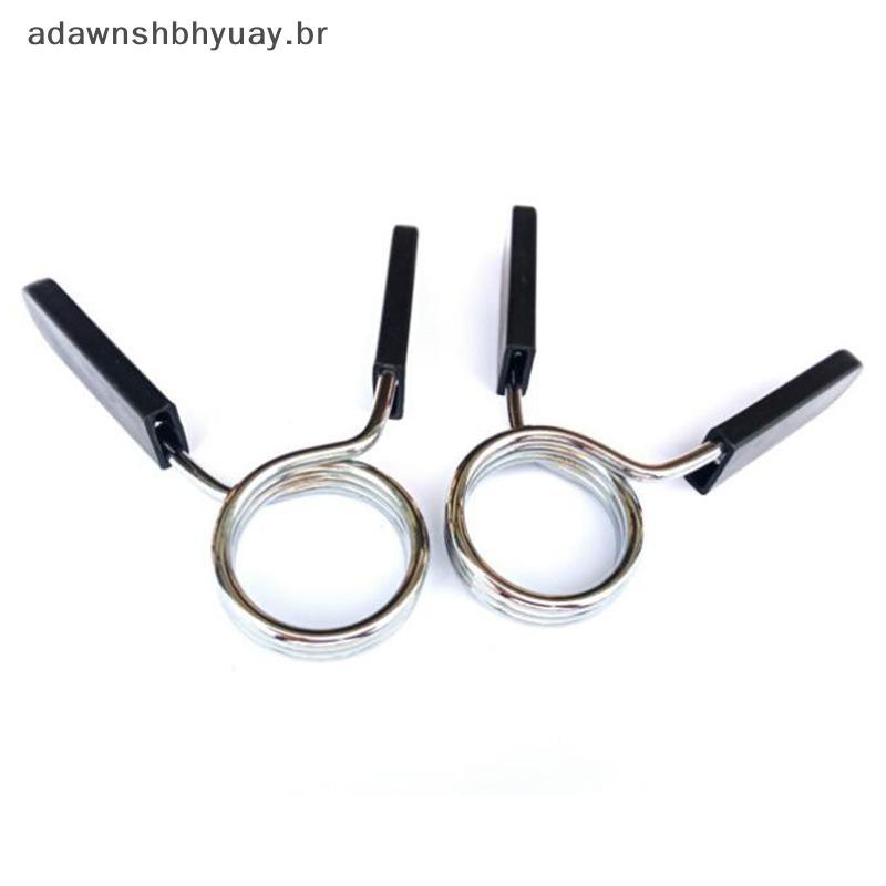 Adawnshbyuay Braçadeira De Barra , Clipes De Colarinho De Mola , Peso De Academia , Haltere Lo BR