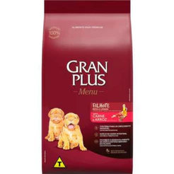 Ração GranPlus Menu Carne e Arroz para Cães Filhotes 10.1kg