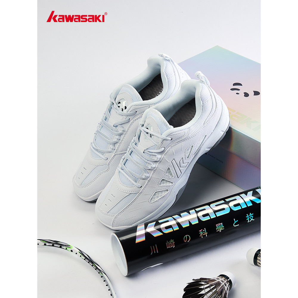 Kawasaki kawasaki Badminton sapatos das mulheres dos homens profissional placa de carbono absorção de choque respirável 