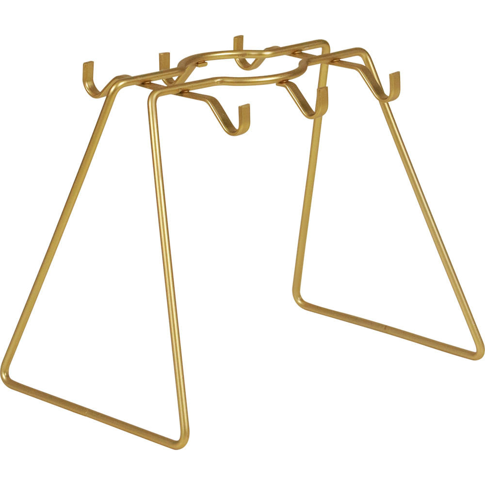 Suporte 2 Em 1 para Xicaras e Coador de Café Dourado Viena Bel