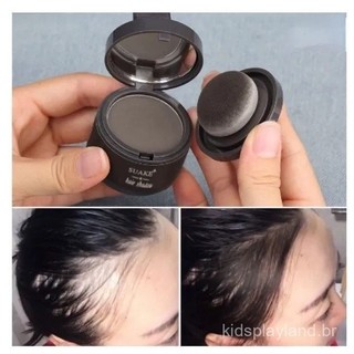 Pó de Revestimento para Cabelo para Sombra da Linha do Cabelo Presente de Natal à Prova d'Água Reparação de Água Fina Pr