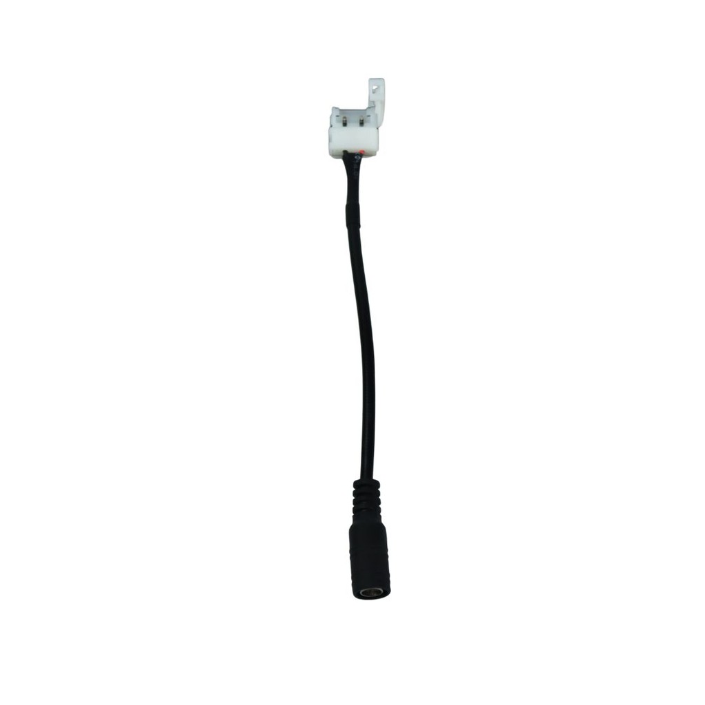 Conector Fita LED 10mm com Clip e P4 p/ Fita LED 12V 2 vias