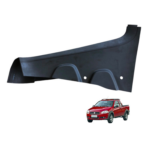 Moldura Coluna Caçamba Fiat Strada Working 2014 2015 2017
