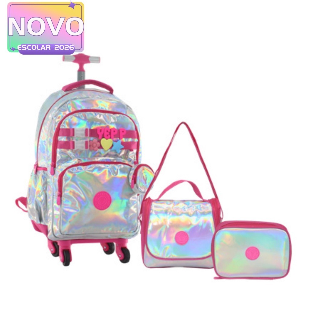 Mochila Juvenil Feminina com Rodinhas: Onde Comprar | BuscaProdutos