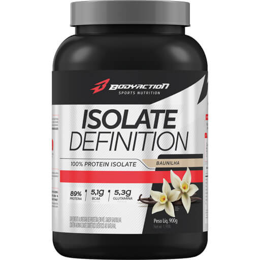 ISOLATE DEFINITION SABOR BAUNILHA 900G BODYACTION