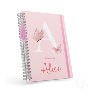Caderneta de Vacina/Saúde Completa Personalizada com Nome - Feminina - Tema Alfabeto 04 - DXM em Oferta na Shopee