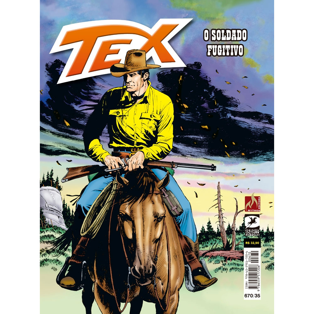 Comic - Tex - 670 - Novo/Lacrado - Editora Mythos Editora - ISBN 9786559517206