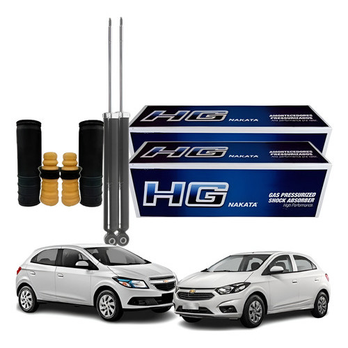 Par 2 Amortecedor Traseiro Original Sonic Prisma Onix Cobalt em Oferta na Shopee