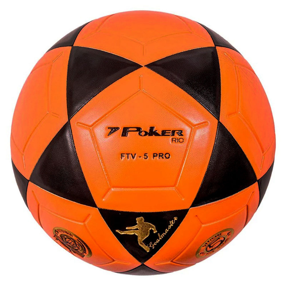 Bola de Futevôlei Poker Vulcanizada Rio Oficial PU Laranja - Único em Oferta na Shopee