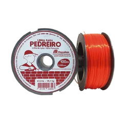Linha Pedreiro 0,80 Mm - 100M Laranja - Mazzaferro