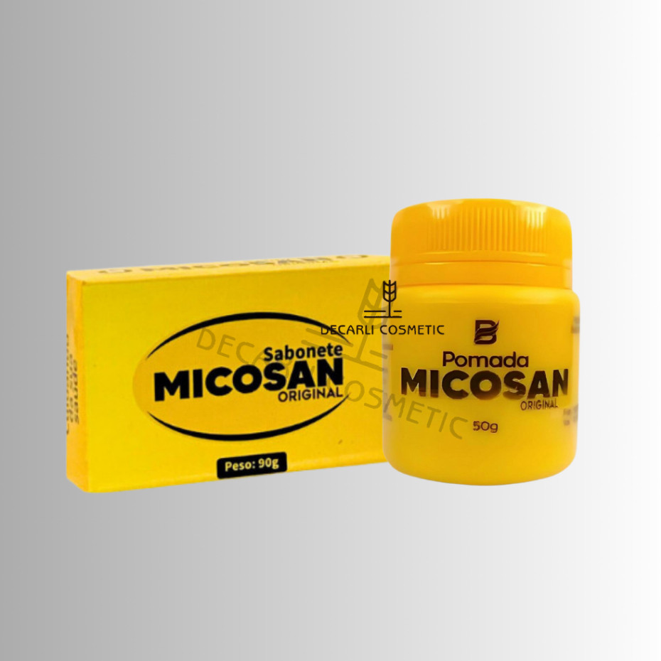 Kit Micosan Pomada 50g + Sabonete barra 90g em Oferta na Shopee