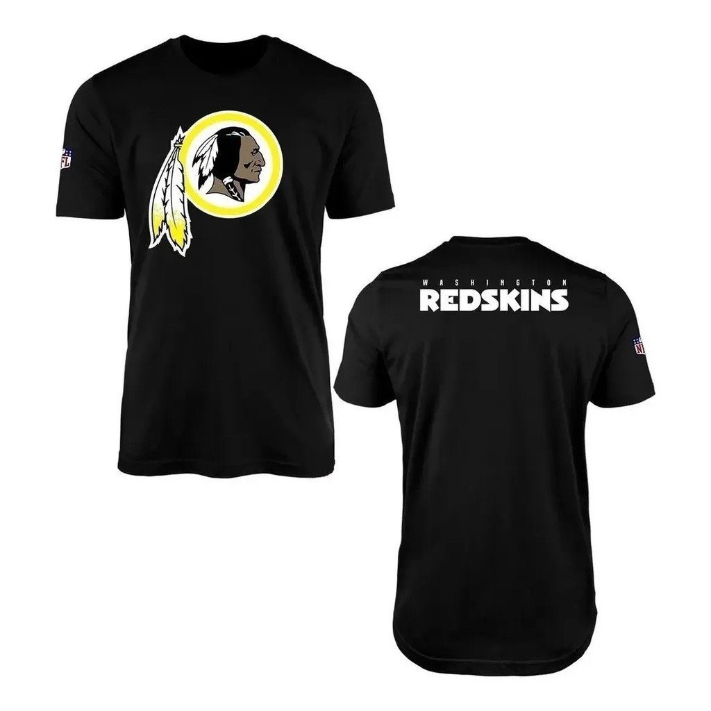 Camisa Camiseta Nfl Washington Redskins Frente Costas Blusa Promoção