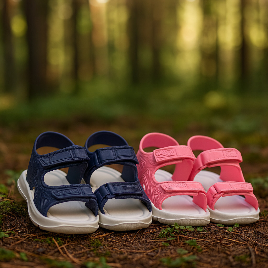 Papete Sandalia Chinelo Calçado Velcro Infantil Menina Menino