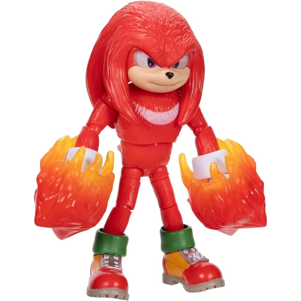 Boneco Sonic 3 Knuckles Fire Fist 16cm Sunny