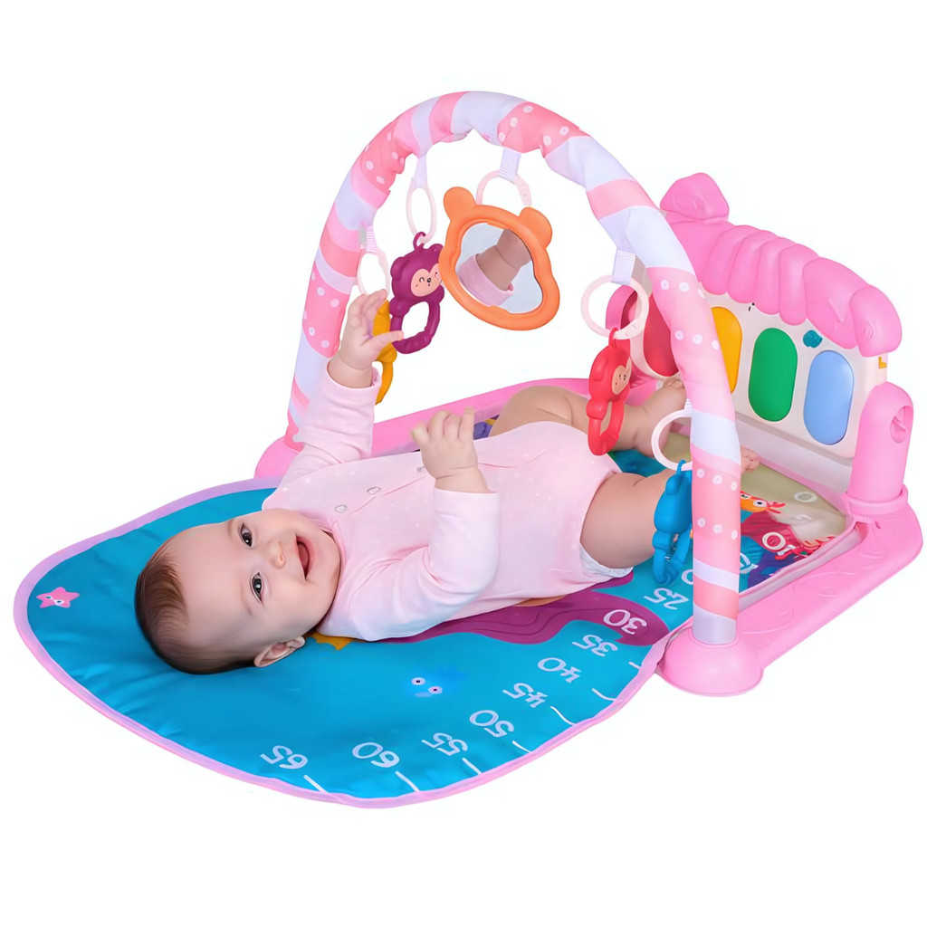 Tapete de Atividades Sereia Com Piano Musical  - Castela em Oferta na Shopee