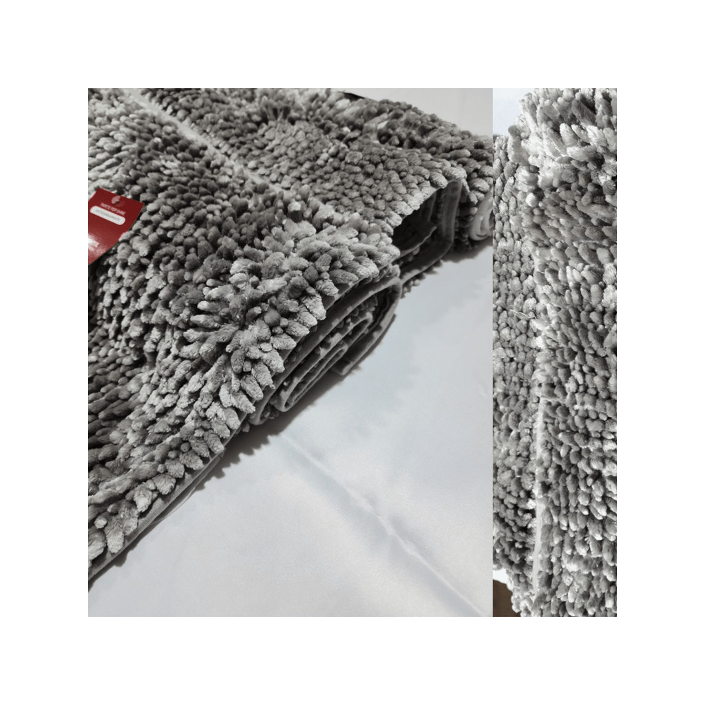 Tapete POP Shine 45 * 65 cm – Bolinhas Em Microfibra + Base Antiderrapante