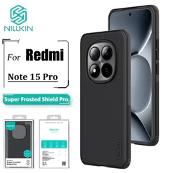 Nillkin Para Xiaomi Redmi Note 15 Pro/+ Capa Super Frosted Shield Anti Impressão Digital Traseira À Prova De Choque