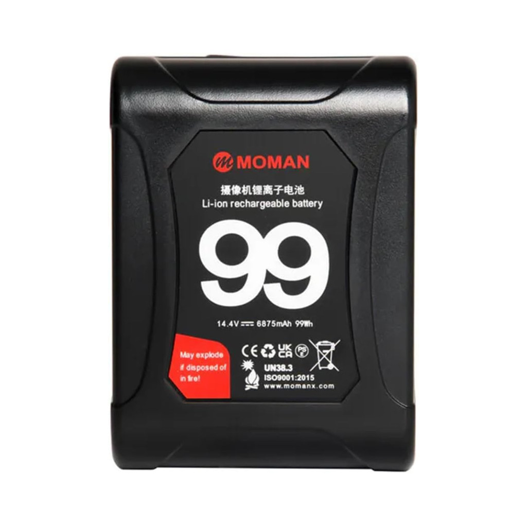 Bateria Moman V-Mount 99Wh Sem Display 