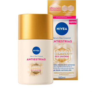 NIVEA LUMINOUS 630 Sérum Óleo Corporal Antiestrias 100ml em Oferta na Shopee