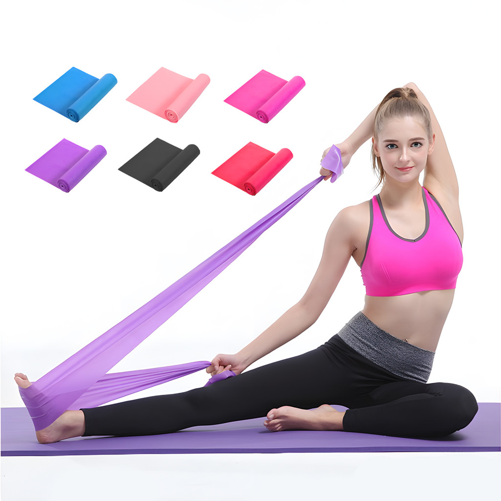 Faixa Elástica 1,5M 28Lbs Thera Band para Fisioterapia Academia Alongamento e Exercícios Funcionais