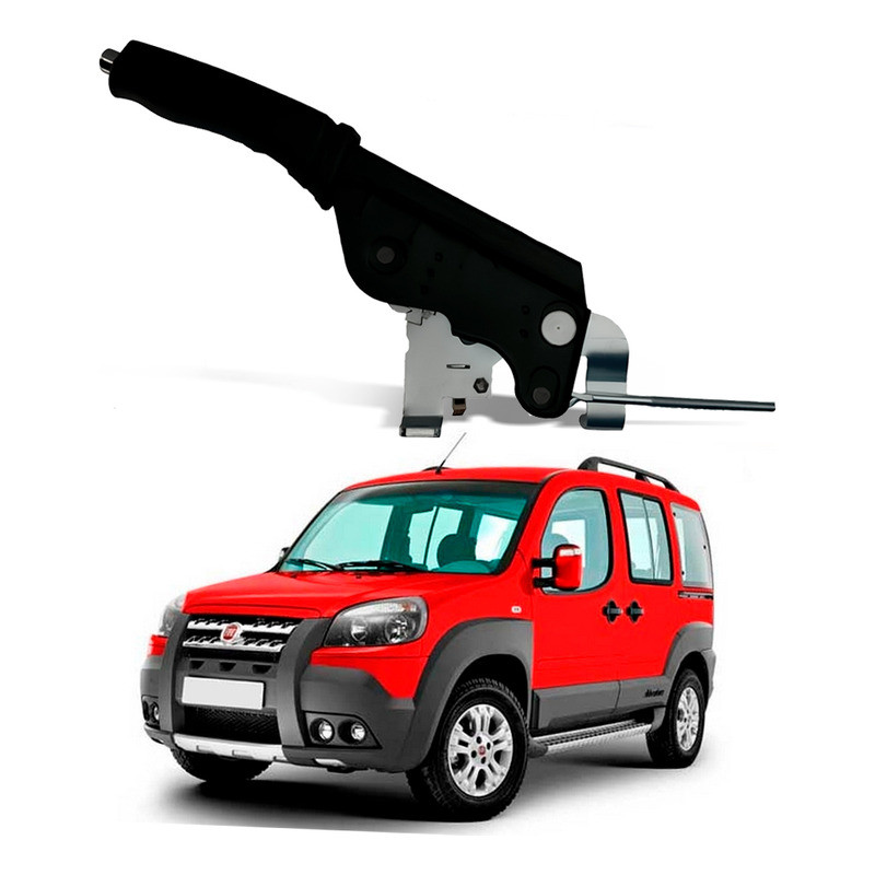Alavanca Freio Mão Doblo Adventure 1.8 2011 A 2016 em Oferta na Shopee