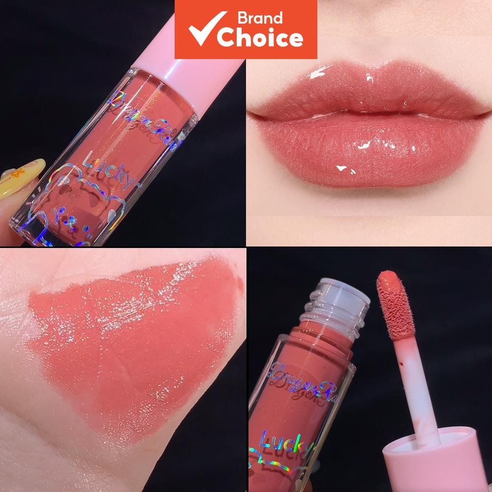 Brilho Labial Pérola-Hidratante de longa duração,efeito espelhado,antiaderente,acabamento mate