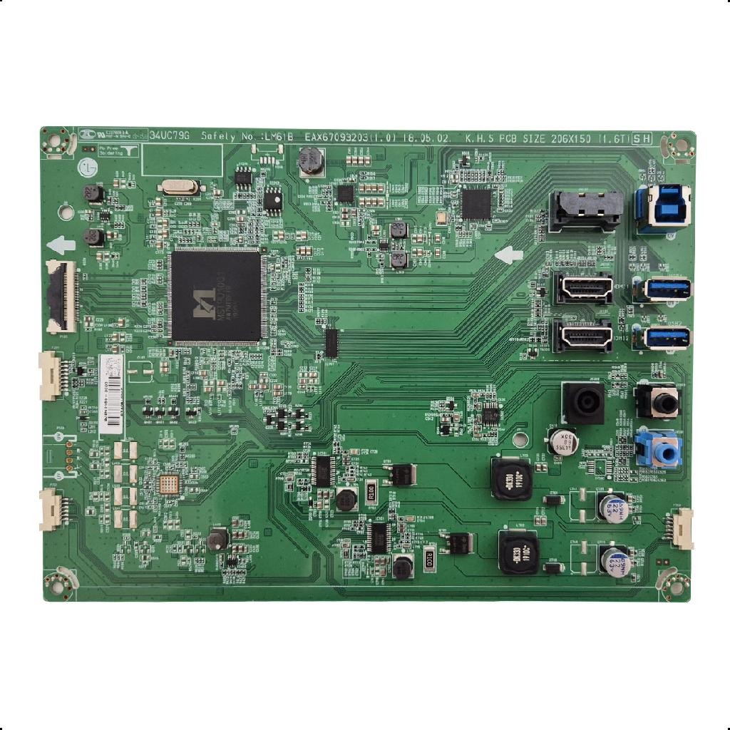 Placa Monitor Gamer Widescreen LG 34uc79g