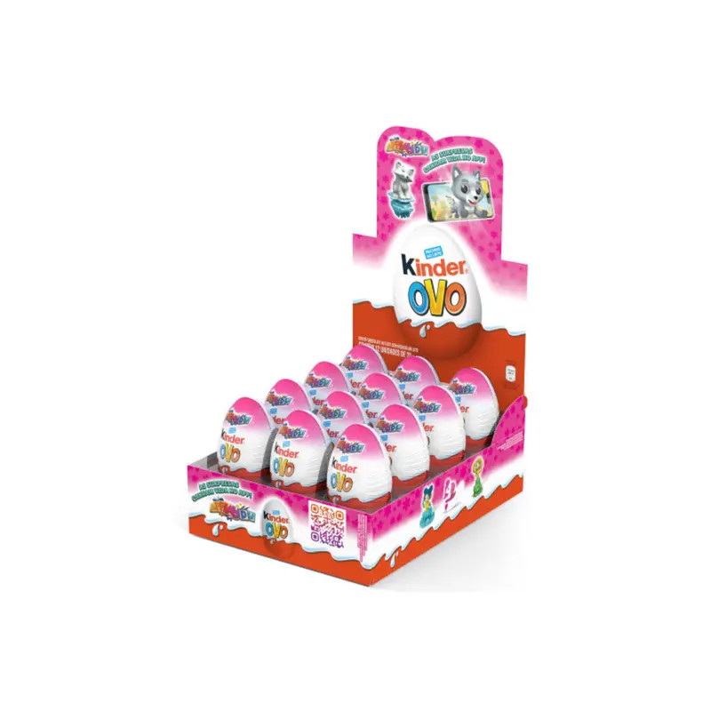 Kinder Ovo Meninas 12 unidades