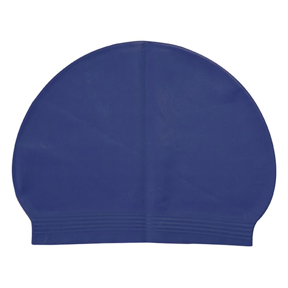 Touca de Natação Látex - Azul em Oferta na Shopee