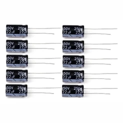 Capacitor Corneta 22x250v (Pacote com 10 Peças)