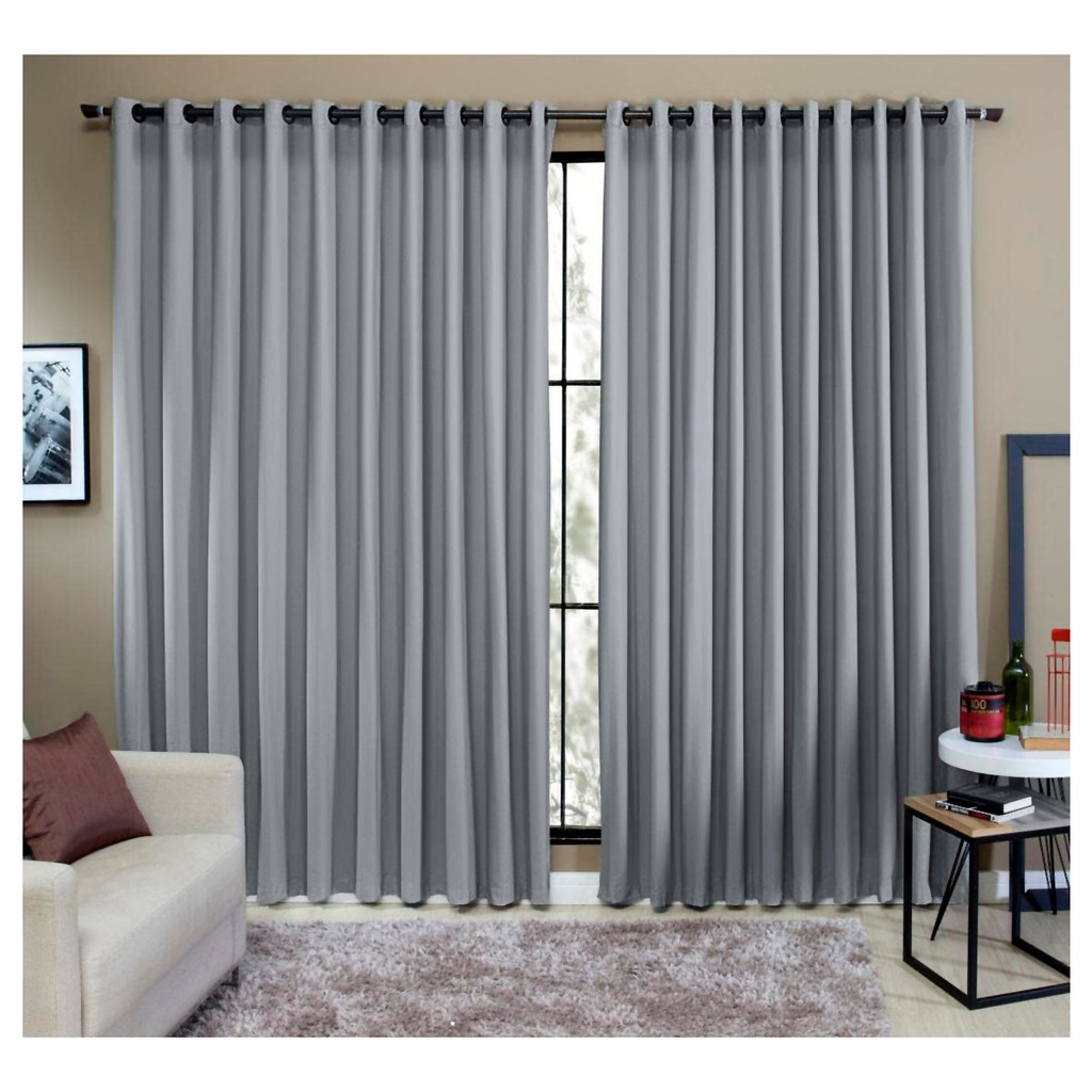 Cortina Blackout em Tecido Premium Corta Luz Blecaute 4,00 x2,60m