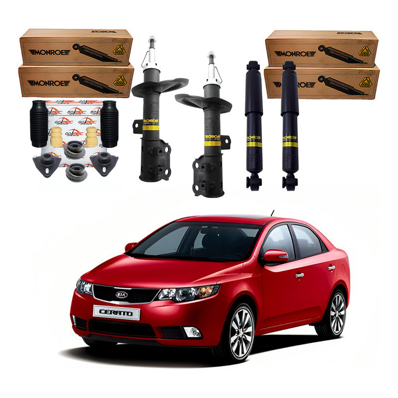 Kit Amortecedor Dianteiro Traseiro Cerato 1.6 2009 A 2012 em Oferta na Shopee