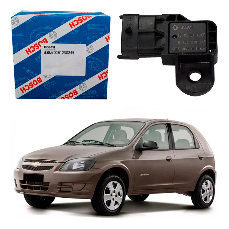 Sensor Map Bosch Celta 1.0 Vhce 2013 A 2016 em Oferta na Shopee