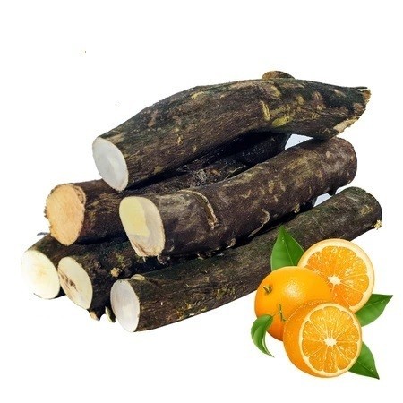Lenha Frutífera Laranjeira Defumação Parrilha Smoker Churrasco 8KG