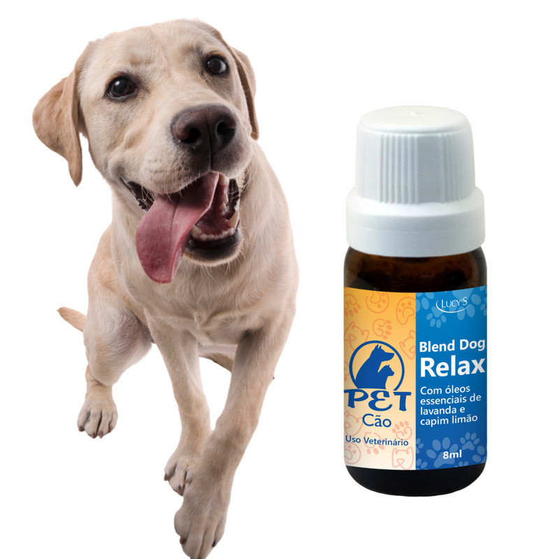 Blend Dog Relax Para Pets Cachorro Conforto Emocional Para Cães Lavanda e Capim Limão